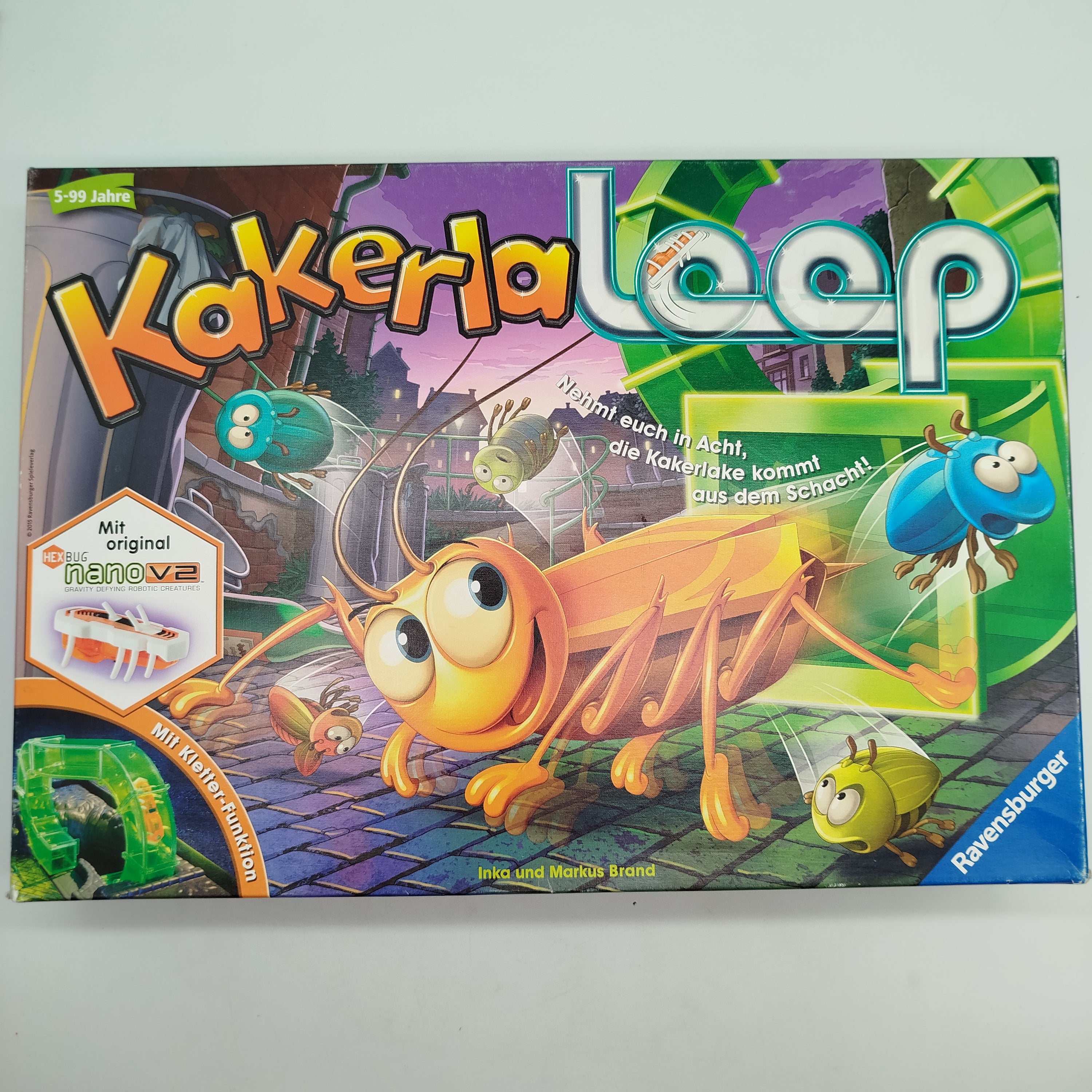 Ravensburger Brettspiel Kakerlaloop mit HEXBUG Nano, OVP